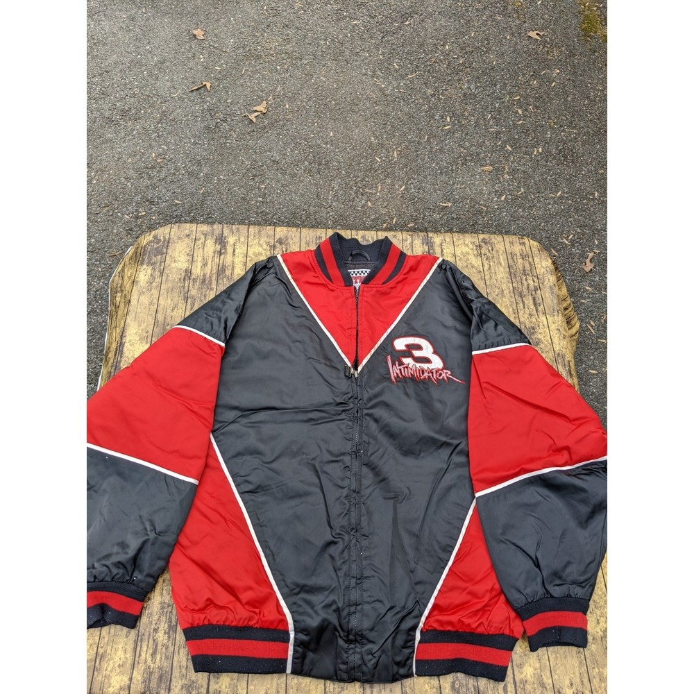 Vintage Dale Earnhardt Nascar Racing  Nutmeg Puffer Winter Jacket Coat Fits XXL